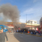 En Chillogallo, sur de Quito se registra cierres viales  por protestas.