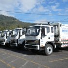 Los seis camiones fueron comprados por un valor de 804.000 dólares.