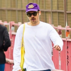 Harry Styles, ex One Direction, es visto caminando por las calles de Nueva York.