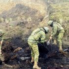 Los militares y los comuneros indígenas se enfrentaron en Cotacachi el fin de semana, durante las protestas. Una persona falleció.