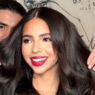 Micky Hair junto a Ángela Aguilar.