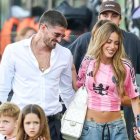 Rodrigo de Paul y Tini Stoessel en Miami.