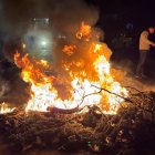 Los bloqueos en la av. Panamericana Norte, a la altura de Cayambe y Tabacundo, han sido frecuentes desde que se inició el paro de la Conaie.