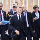 Macron llega a Dinamarca para reunión de jefes de estado de la Unión Europea.