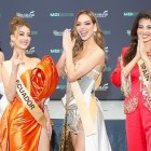 Samantha Quenedit y Flavia López comparten con otras aspirantes.