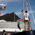 Más de 40 embarcaciones fueron interceptadas por Israel cuando intentaban llevar ayuda humanitaria a Gaza.