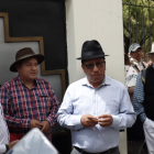 Dirigentes indígenas se reunieron en Quito para definir nuevas acciones en el marco del paro nacional 2025.