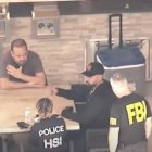 La casa de Xavier Jordán fue allanada por agentes federales del FBI y HSI de Estados Unidos, este 2 de octubre de 2025.