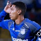 Luis Fernando León, zaguero de Emelec, es uno de los capitanes del equipo.