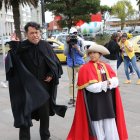 Personajes de las leyendas quiteñas participaron de la activación de este nuevo uso de la Tarjeta Ciudad, del Metro de Quito.
