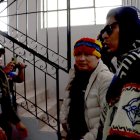 Marlon Vargas, presidente de la Conaie, planteó las resoluciones adoptadas este 2 de octubre de 2025.