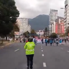 La Agencia Metropolitana de Tránsito informó sobre el cierre vial en la av. Naciones Unidas (desde la av. Los Shyris hasta av. 10 de Agosto).