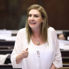 Nuria Butiñá, asambleísta de la Revolución Ciudadana, fue acusada por un asesor, por pago de diezmos, maltratos, etc.