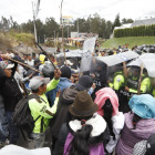 La Conaie aseguró la presencia de infiltrados pero el Gobierno rechaza dicha versión.