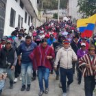 En Chimborazo, Marlon Vargas anunció que el paro de la Conaie se tomará Quito, si el Gobierno no acoge las demandas de los pueblos indígenas.