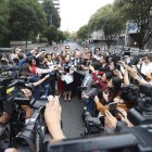 Asambleístas de ADN acudieron este 6 de octubre de 2025 a la Fiscalía para solicitar un acto urgente.