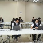 Un grupo de veedores estaba listo para iniciar con la verificación de las firmas en el CNE.