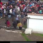 Una finca de flores en Cotacachi cercada por quienes apoyan el paro para que el diésel tenga ubsidio.