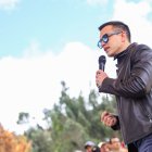 Referencial. El presidente Daniel Noboa fue víctima de un ataque mientras se trasladaba en caravana oficial hacia la comunidad de Sigsihuayco.