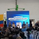 Participación. Los eventos de Daniel Noboa en Cuenca y en Quito no han tenido una asistencia masiva.