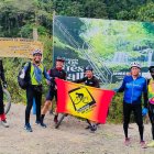 El grupo urbano llegó a Manabí para disfrutar de la naturaleza