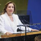 Fotografía de archivo de la presidenta de Perú, Dina Boluarte.