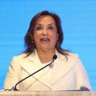 La destituida presidenta de Perú Dina Boluarte, en una imagen de archivo.