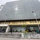 Instalaciones. Fachada del edificio del Complejo Judicial Norte, en Quito.