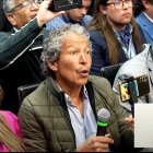 El periodista Enrique Alcívar asiste regularmente a las ruedas de prensa de la vocera de Gobierno en Carondelet.