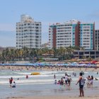 Playas alcanzó una buena cantidad de turistas durante el feriado de octubre.