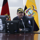 El ministro del Interior criticó el mensaje del alcalde de Quito sobre las movilizaciones del día de ayer.