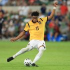 Kevin Rodríguez delantero de Ecuador que tuvo minutos ante Estados Unidos.