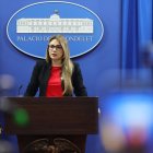 La vocera Carolina Jaramillo defendió el accionar del Bloque de Seguridad frente a las manifestaciones.