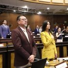 Los asambleístas durante la sesión del 14 de octubre de 2025.