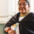 Nina Pacari fue diputada, canciller y jueza constitucional. Además participó del levantamiento indígena de 1990.