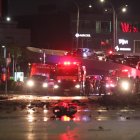 Autoridades y equipos de emergencia acudieron al lugar de la explosión registrada la tarde del martes 14 de octubre en la avenida Joaquín Orrantia, norte de Guayaquil.