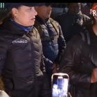 Anabel Hermosa, alcaldesa de Otavalo, y Francisco Contereo, presidente del pueblo Kichwa Otavalo, anunciaron el inicio del diálogo con el Gobierno.