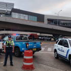 Varias avenidas clave como la Juan Tanca Marengo siguen bloqueadas este miércoles.