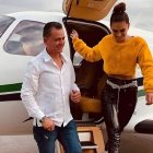 Greeicy Rendón y su papá.