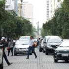 La 9 de Octubre es una de las arterias principales de la ciudad.