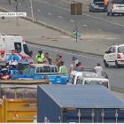 El siniestro de tránsito sucedió aproximadamente a las 09:00, a la altura del segundo puente de la vía Perimetral.