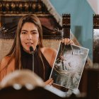 Autoridad. Coronel lideró la sesión y mostró fotografías. Pidió al Gobierno justicia y medidas frente al atentado.
===