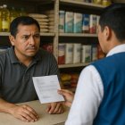 El ciudadano sentenciado acudió a un local portando una credencial falsa del SRI y solicitó dinero al propietario del negocio (imagen referencial).