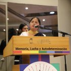 Ercilia Castañeda, vicepresidenta de la Conaie, se pronunció sobre las acusaciones del Gobierno