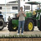 En Los Ríos, Daniel Noboa no habla nada sobre la crisis de inseguridad por la que atraviesa el país ni sobre las paralizaciones.