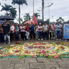 Organizaciones realizan marchas en Sucumbíos y otras zonas del país.