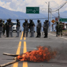 El paro nacional continúa tras casi cumplir un mes desde su inicio, con jornadas marcadas por la violencia.
