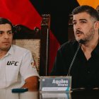 Aquiles Álvarez en la presentación de las Academias de artes marciales mixtas en Guayaquil