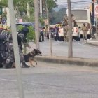Los militares se encuentran en el sitio investigando lo ocurrido.
