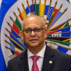 Albert Ramdin busca reforzar la cooperación técnica en seguridad durante su visita a Ecuador